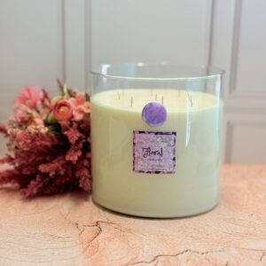 Big Candle<br>Floral Violetas y Uvas - 4050g