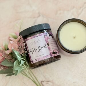 Vela Aromática<br>Floral Violetas y Uvas - 360g