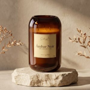 Ámbar Noir - 1000g - fragancia ambar oscura